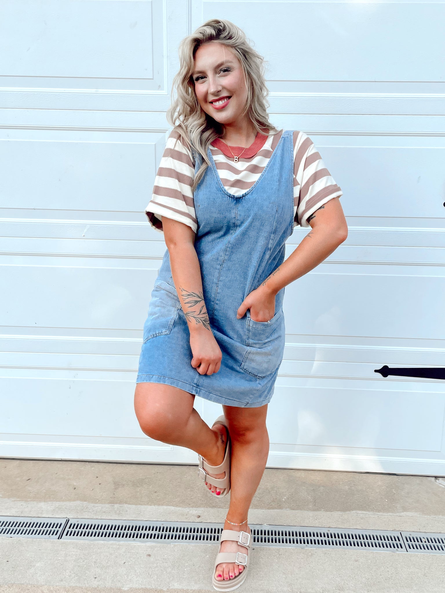 Alice Overall Denim Dress Alice Overall Denim Dress