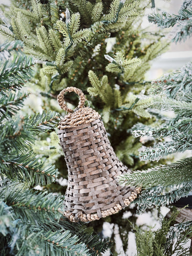 Wicker Holiday Bells | Small