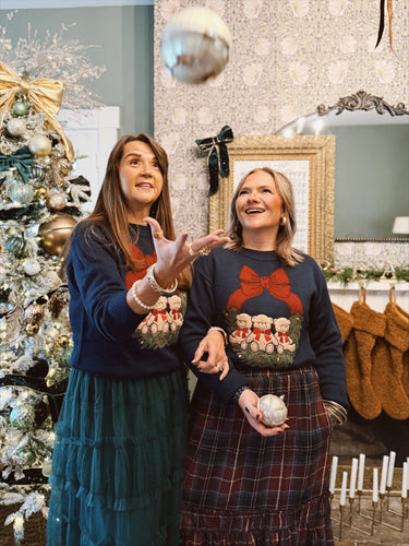 Betty’s Bear Club Wreath Sweater