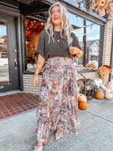 Load image into Gallery viewer, Take Your Shot Floral Maxi Skirt