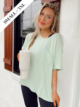 Load image into Gallery viewer, Brandy Basic Top in mint