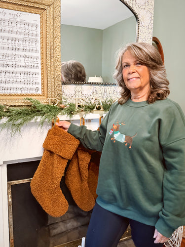 The Rednose Dachshund Sweatshirt