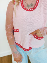 Load image into Gallery viewer, Layered Lovely Lace Top | Blush