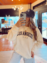 Load image into Gallery viewer, City of Angels Crewneck - Cream