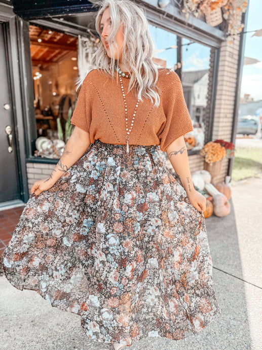 Etta Sweater | Pumpkin