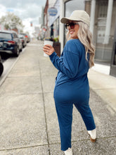 Load image into Gallery viewer, Rainy day jumpsuit | Denim Blue