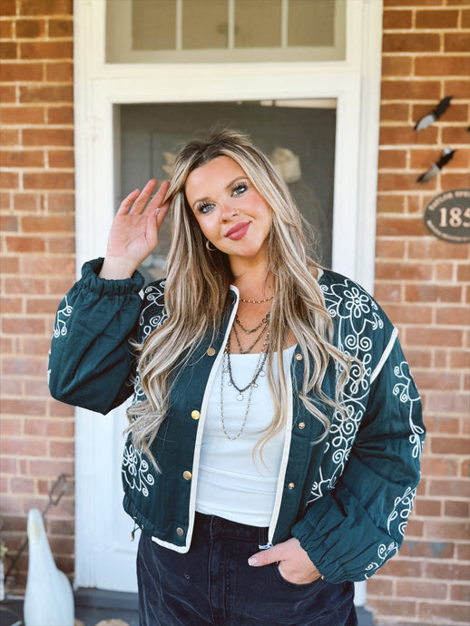 Every Little Thing Jacket | Teal