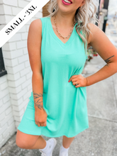 Load image into Gallery viewer, Brandy Dress | Aqua