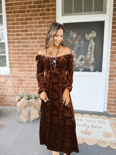 Load image into Gallery viewer, Autumn Aurora Maxi Dress