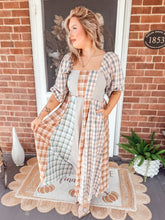 Load image into Gallery viewer, Jamie Plaid Dress | Blue