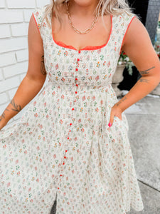 Cottage Cutie Dress | Cream