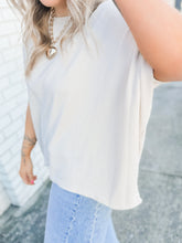 Load image into Gallery viewer, Beth 2.0 Basic Top | Oatmeal