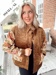 Kari Tapestry Jacket | Mocha