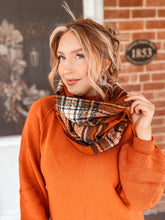Load image into Gallery viewer, October Cuddles Infinity Scarf