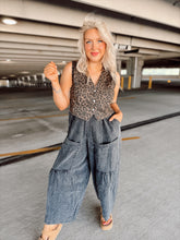 Load image into Gallery viewer, Chic Moves Animal Print Vest | Brown