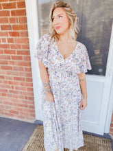 Load image into Gallery viewer, Flirting Flutter Maxi Dress