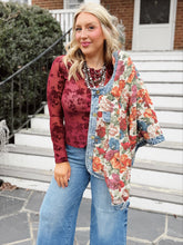 Load image into Gallery viewer, Date Night Velvet Top | Wine