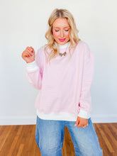 Load image into Gallery viewer, Sweetheart Stripes Sweater