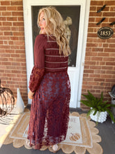 Load image into Gallery viewer, Something in The Wind Duster | Wine