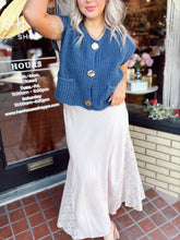 Load image into Gallery viewer, Satin Touch Midi Skirt