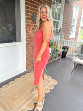 Load image into Gallery viewer, Simple Summer Tank Dress | Brick