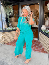 Load image into Gallery viewer, Jill Set | Dolman Sleeve | Emerald