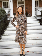 Load image into Gallery viewer, Legacy Leopard Midi Dress