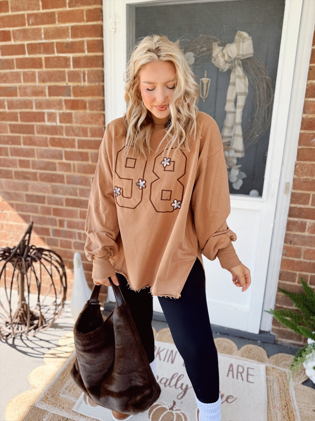 Root For You Pullover | Camel