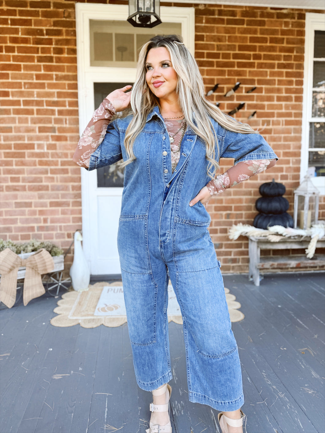Lance Denim Jumpsuit
