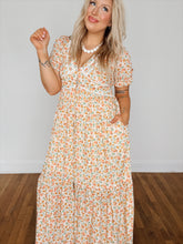 Load image into Gallery viewer, Miriam Floral Maxi Dress | Peony