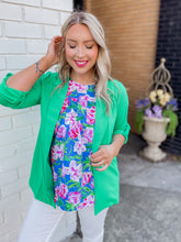 Load image into Gallery viewer, Back to Basics Blazer in Kelly Green