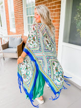 Load image into Gallery viewer, Dancing in the Moonlight Kimono | Blue