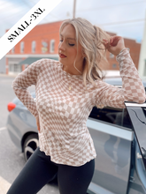 Load image into Gallery viewer, Can't Stop Won't Stop Mesh Top - Taupe