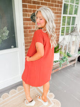 Load image into Gallery viewer, Summer Staple Tee Dress | Clay