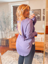 Load image into Gallery viewer, Flow First Casual Top - Eggplant