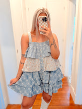 Load image into Gallery viewer, Leo Embroidered Overall Dress