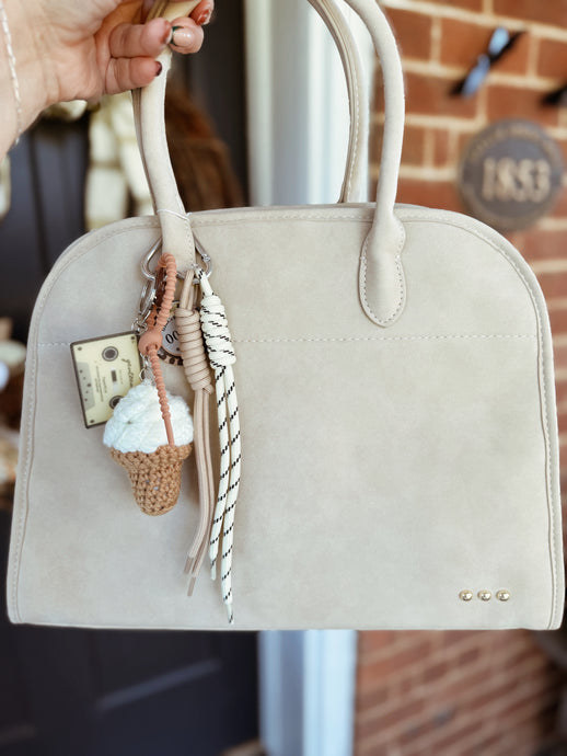 Ice Cream & Music Bag Charm
