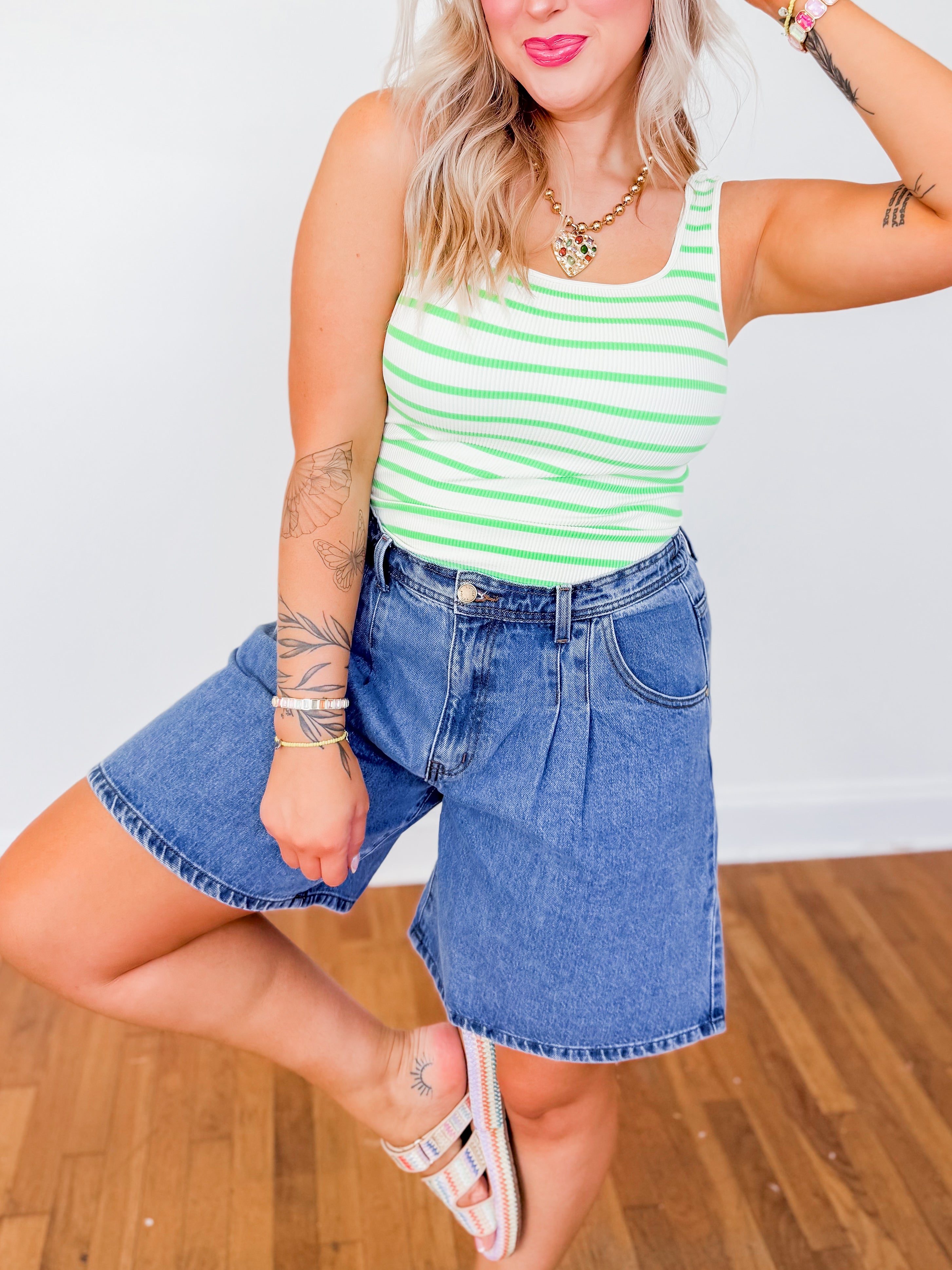 Charlie Bodysuit | Green – Henhouse Shoppe