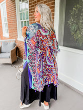 Load image into Gallery viewer, Love Grows Kimono | Teal
