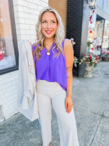 Making Moves Wide Leg Pant | Gray