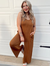 Load image into Gallery viewer, Caroline jumpsuit in Camel