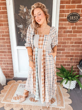 Load image into Gallery viewer, Jamie Plaid Dress | Blue