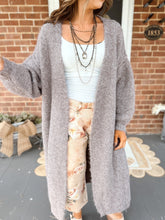 Load image into Gallery viewer, POL Sipping Chai Cardigan | MOCHA