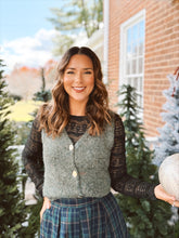 Load image into Gallery viewer, Little Details Sweater Vest | Green