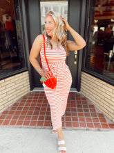 Load image into Gallery viewer, Lakeside Plans Dress - Red