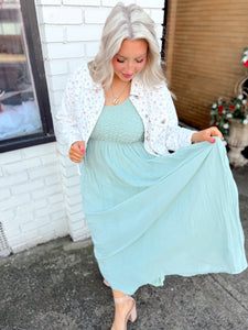Hold Tight Maxi Dress | Sage