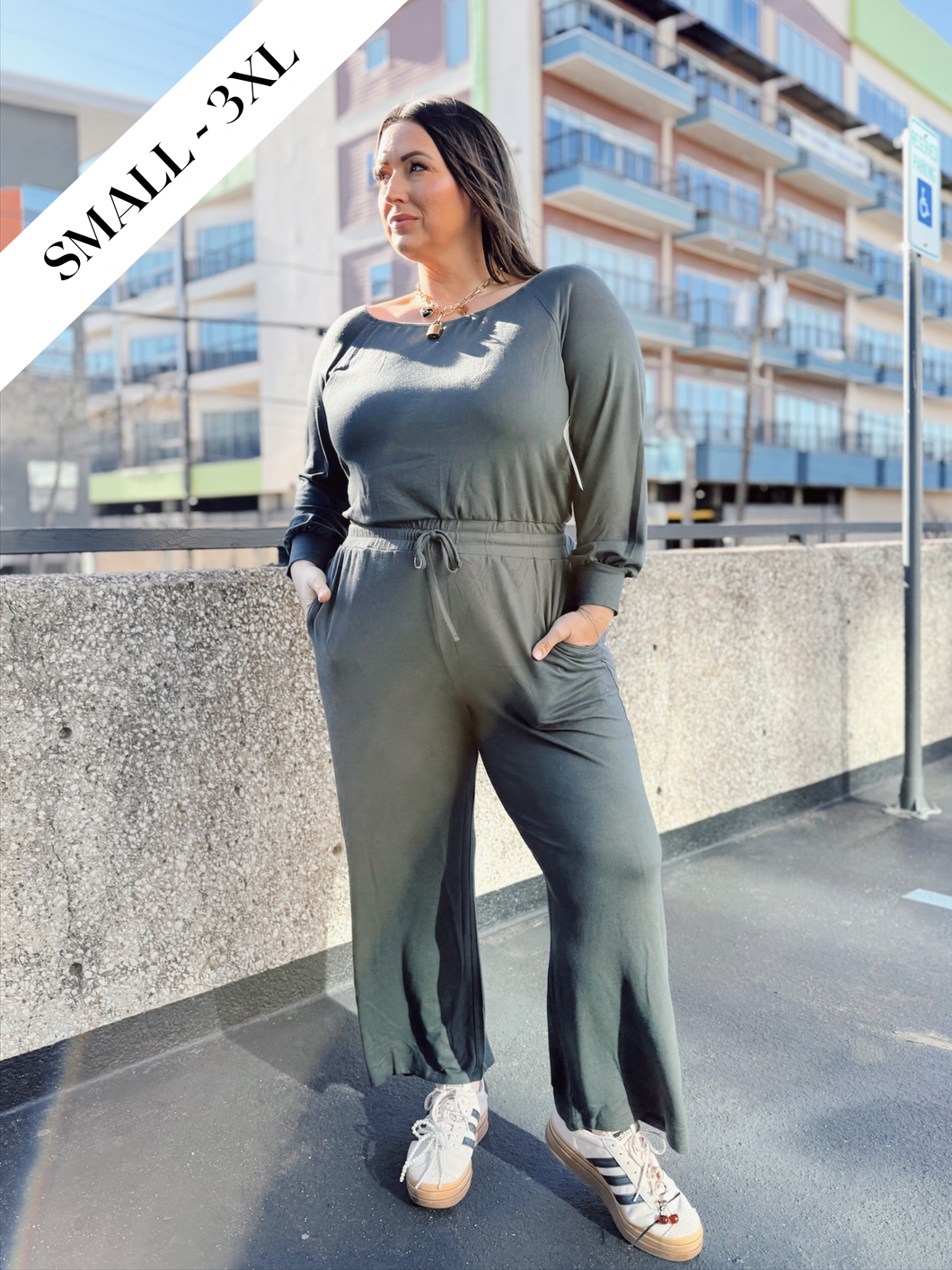 Urban Feeling Jumpsuit | Gray