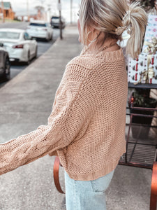 Amy Beth Sweater | Taupe