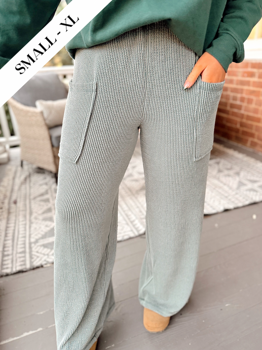 Walk the Line Pants | Sage