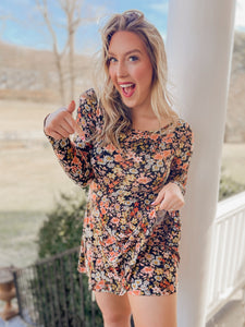 Floral Fun Dress/Romper